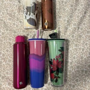 Starbucks Cups and Tumbler Bundle